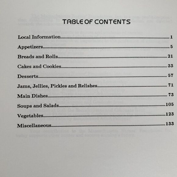 Vtg New England Sampler Cookbook The Massachusetts Nurses Foundation - Picture 4 of 11